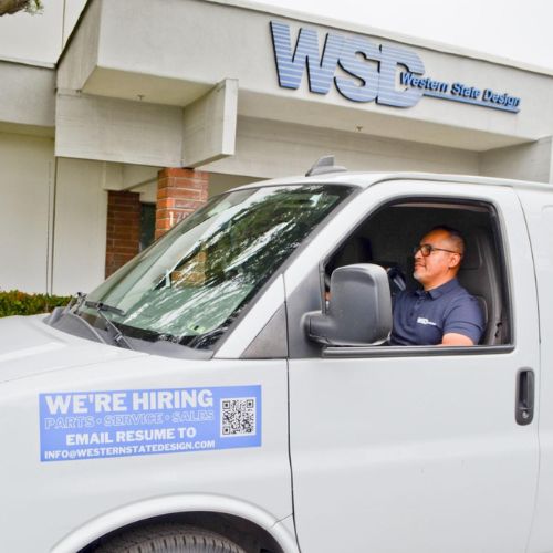 WSD Laundry Service Equipment Technician in Vehicle